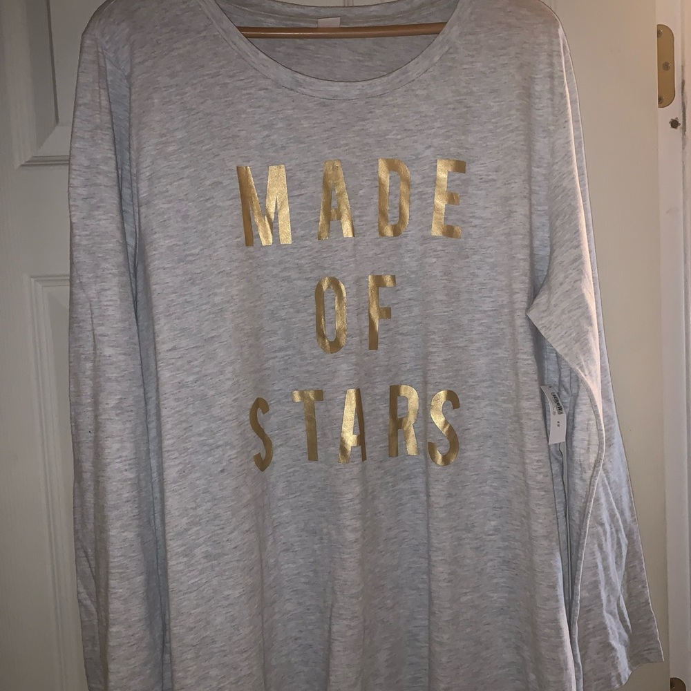 Old Navy Gray sleep shirt size XL